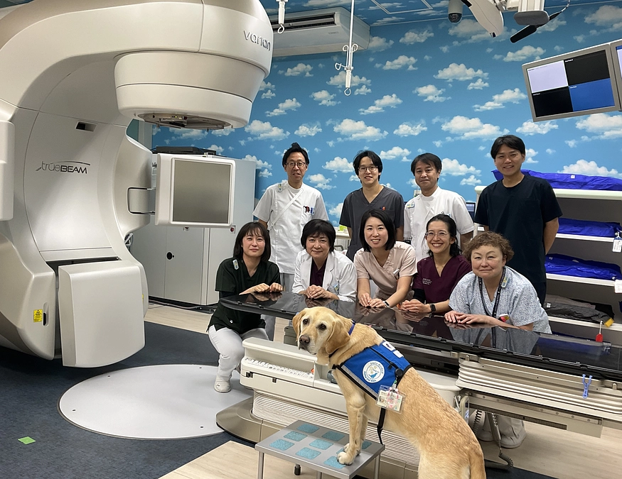 多摩総合医療センター放射線科治療部門より、応援コメントをいただきました！