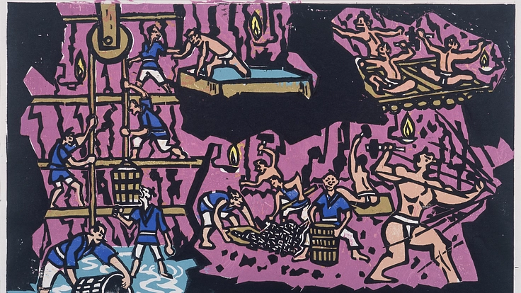 「はんが甲子園」高校生の木版画作成に、どうかご支援をお願いします