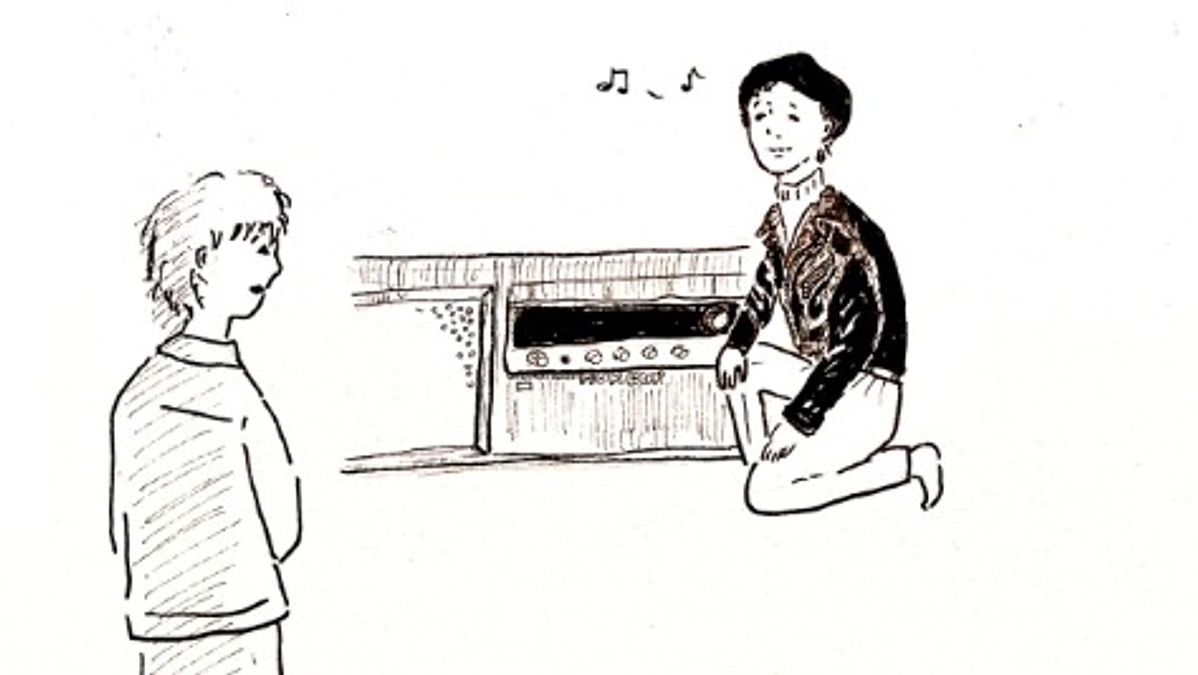 今から60年前、副代表栩木さんが　22歳の頃本久代邸に来た話