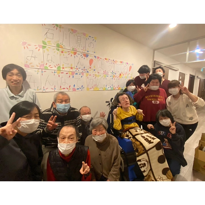 【活動レポート】2次避難先の愛知県の法人の方々より