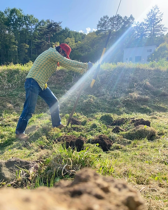 農地に重機を入れるための下準備をやりました💪