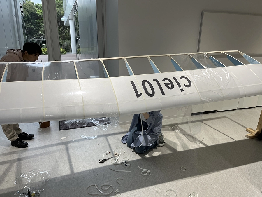 翼が完成しました！