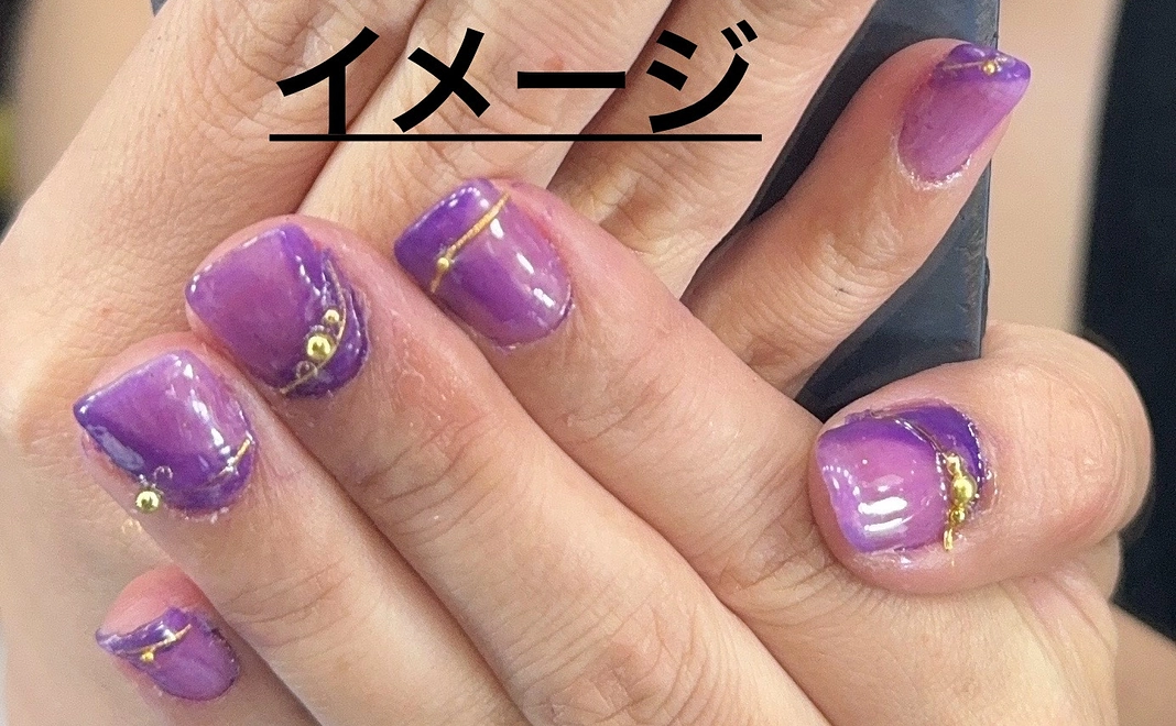 感謝カード＆ネイルチップ2種類