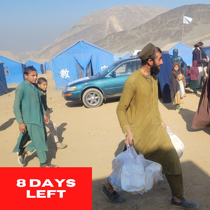 【残り8日！】食糧配布と衛生支援を実施します。