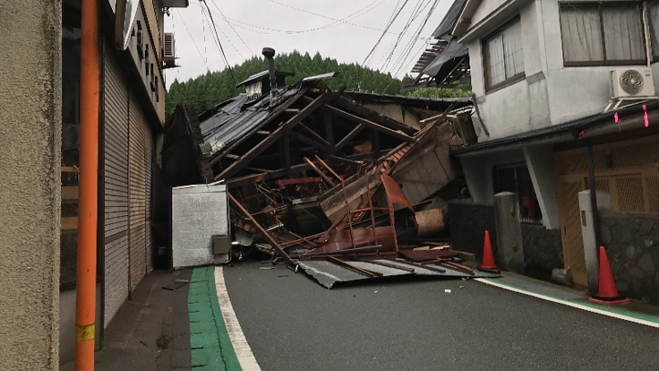 ７月豪雨で被災した旅館群を支援する建具屋さんを再建したい