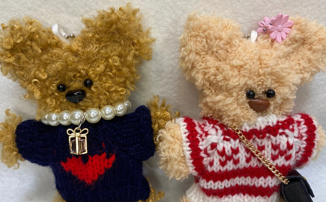 韓国で大人気のモール人形