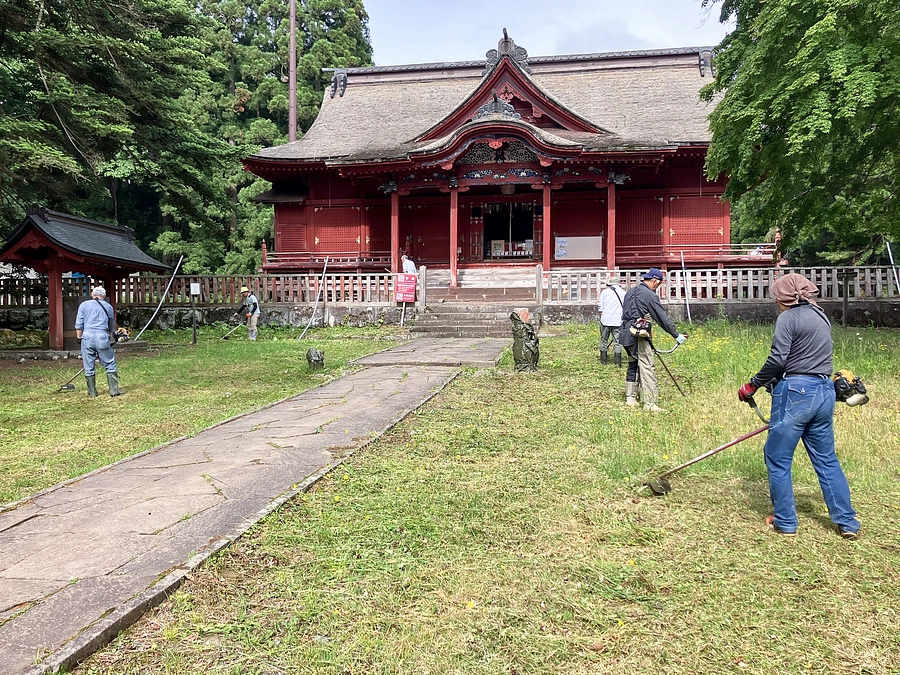 【8月3日開催】おいでよ！高照神社「境内の草刈りと ファンミーティング」