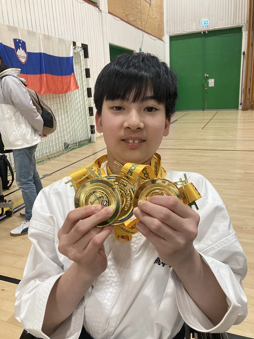 金メダル獲得！