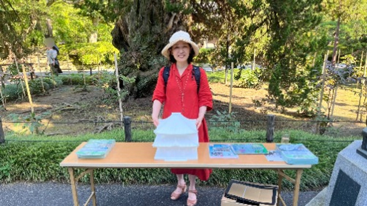 模型ご紹介：日曜日の境内