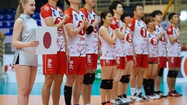 男女混合バレーボール日本代表チームを応援してください！