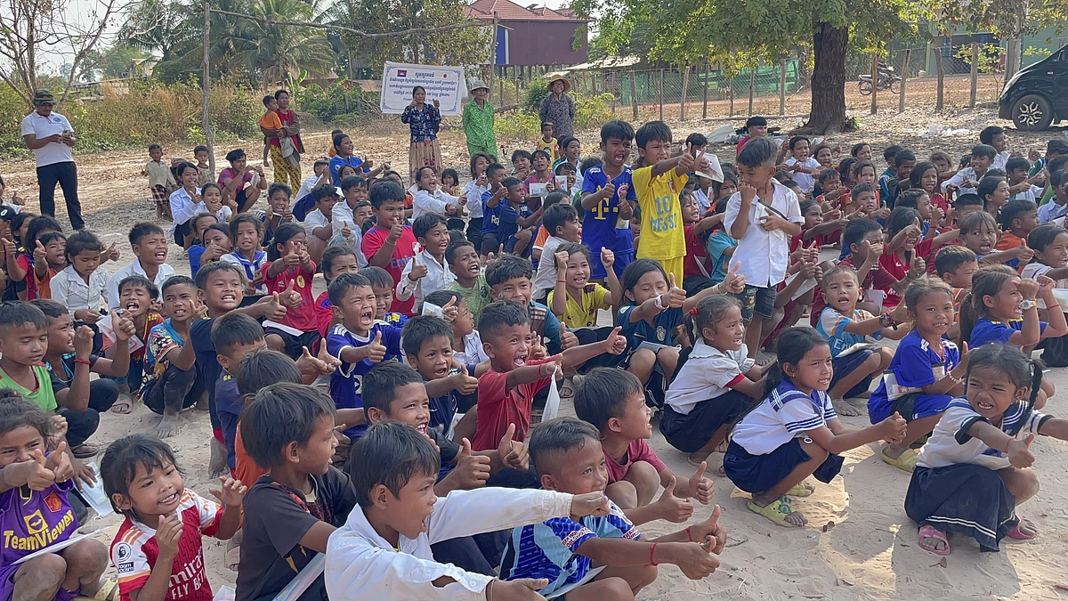 小学校で運動会を開催🎉Part2.