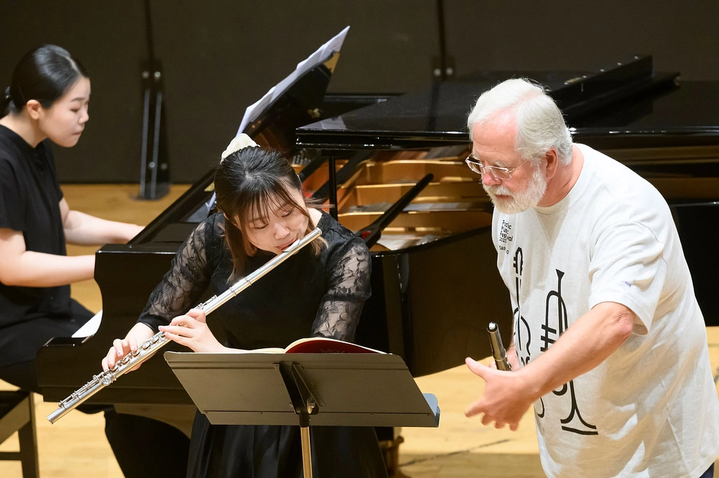 北海道教育大学岩見沢校にお邪魔しました「PMF音大生のためのマスタークラス」