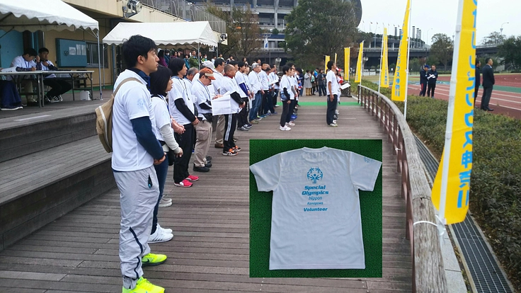 ボランティア用Tシャツの製作