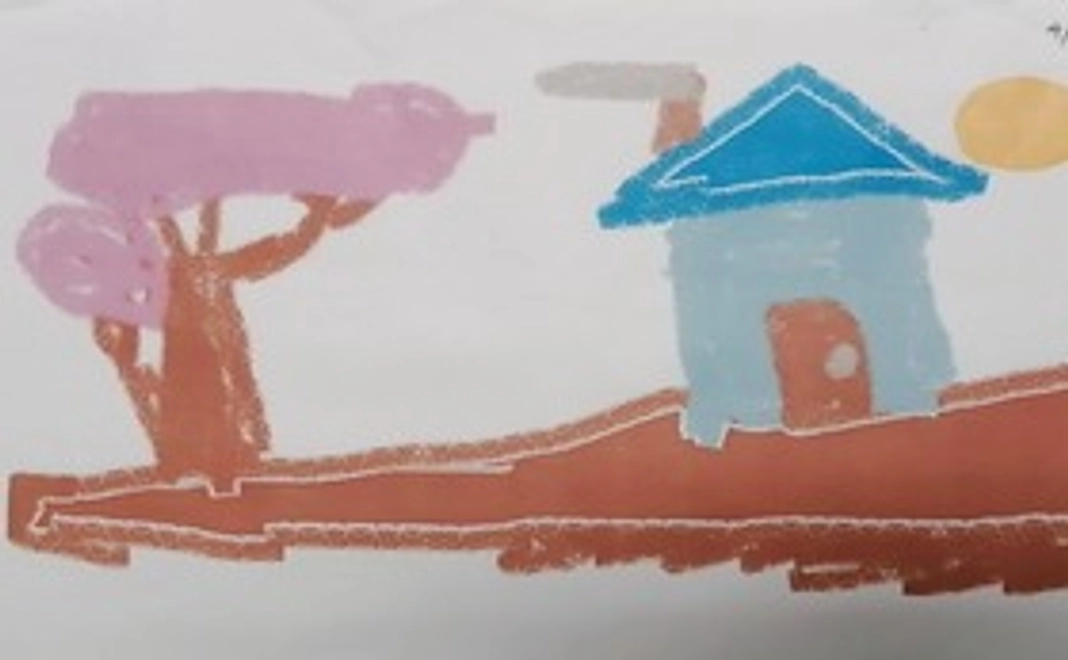 子供たちの作品添付メール