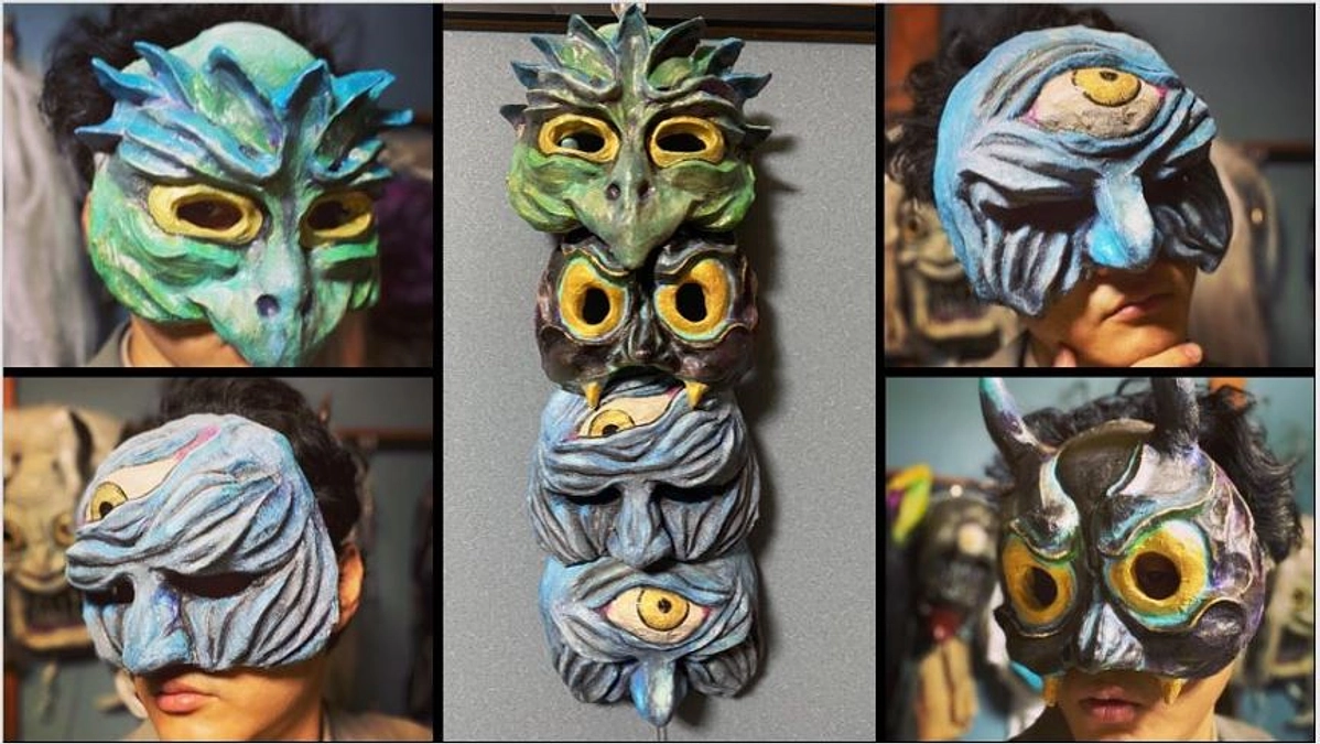 妖怪お面のイメージ画像を追加しました！