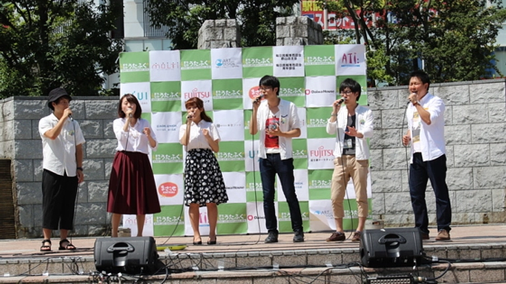 「まちなか うたふく」開催！郡山市を音楽の力で盛り上げたい！