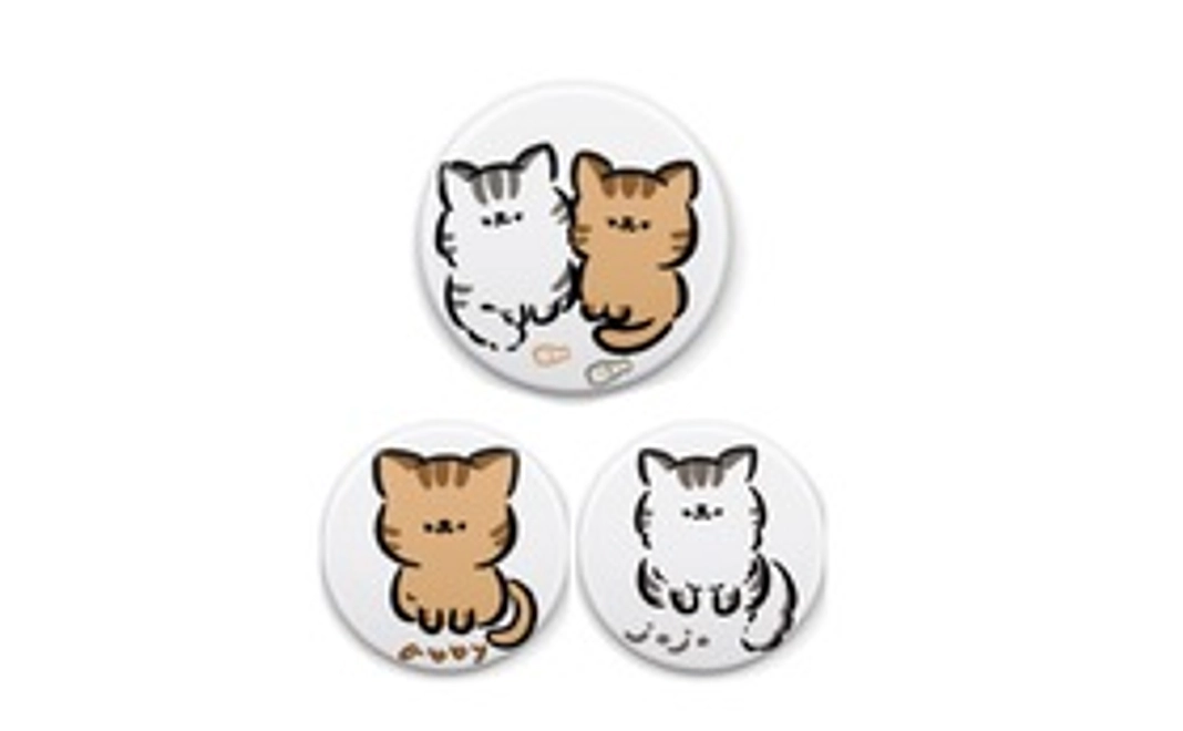 缶バッジ応援コース