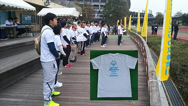 ボランティア用Tシャツの製作 のトップ画像