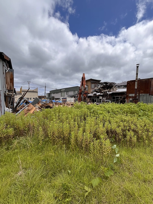 工場解体２日目