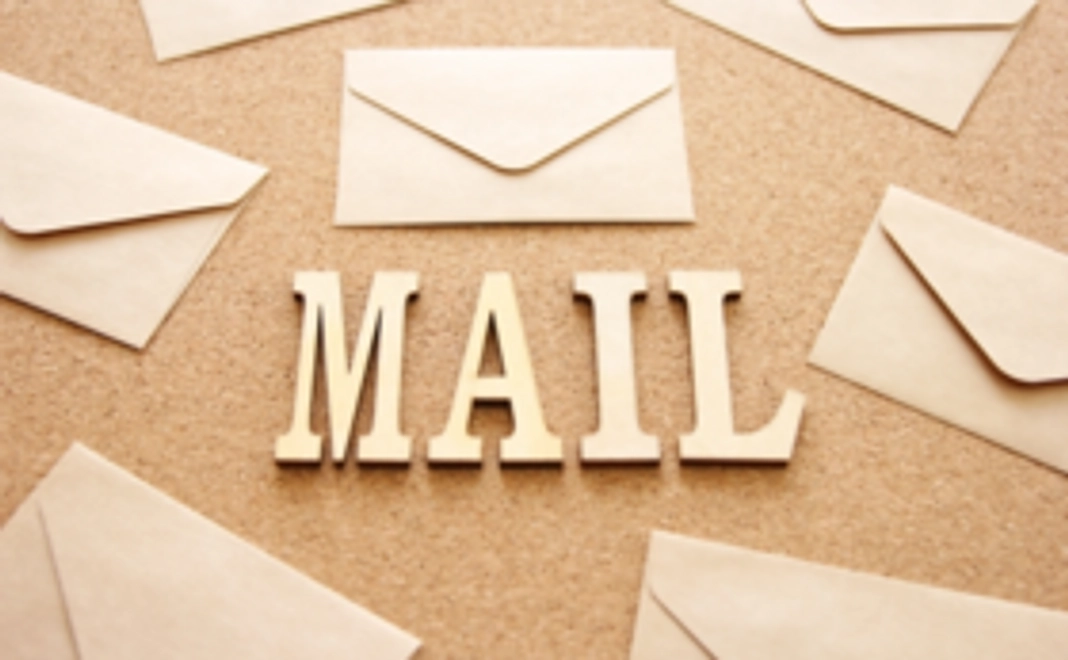 お礼のメールをお送りします。