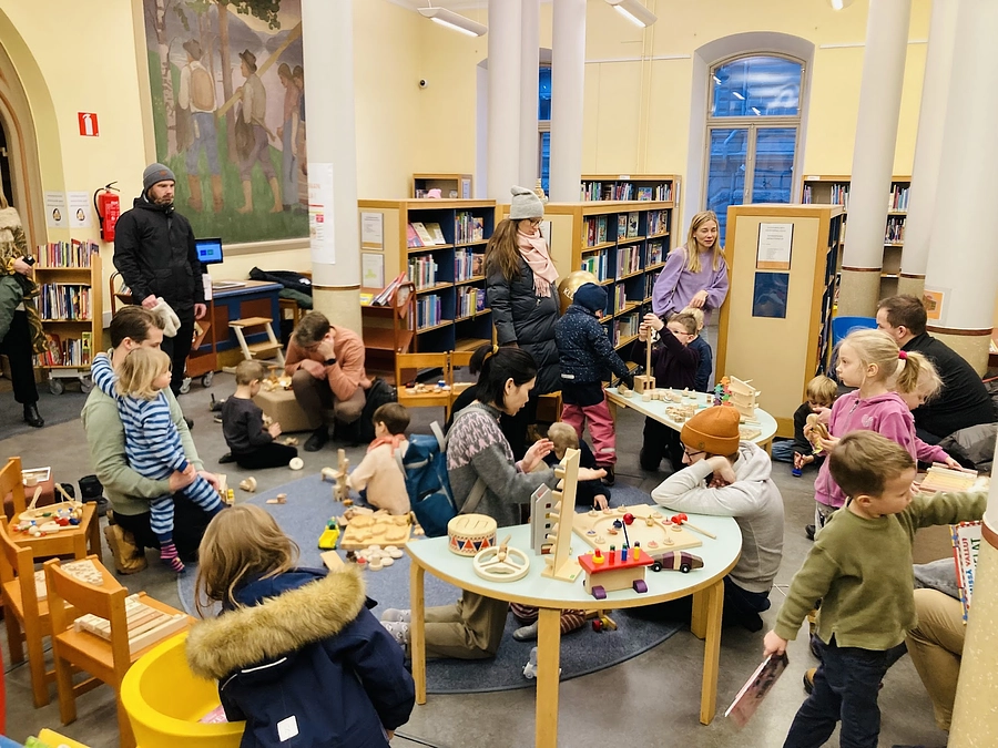 リクハルディンカトゥ図書館で二度目のイベントを開催