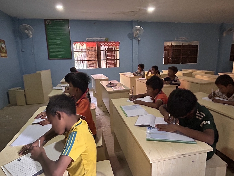 ビニルハウス完成後の取り組み