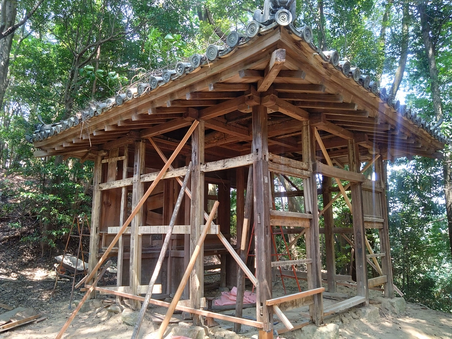 修繕工事が始まりました！