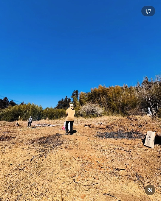 土地開拓、人力で頑張ってます💪