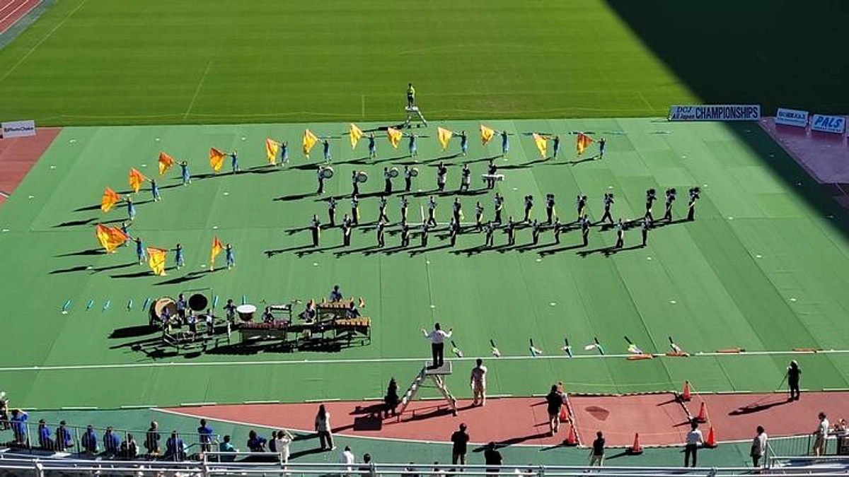 本年のドリル曲演奏・演技の公開版が完成しました✨