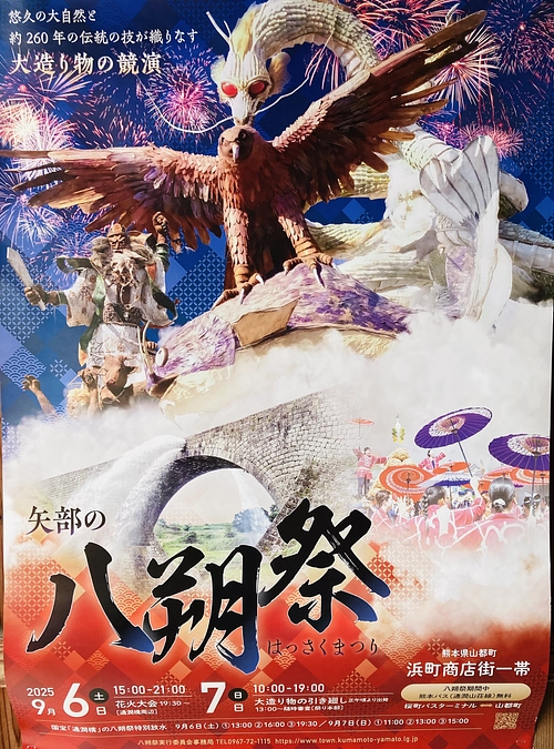 リターン品発送の進捗報告と八朔祭りのお誘い