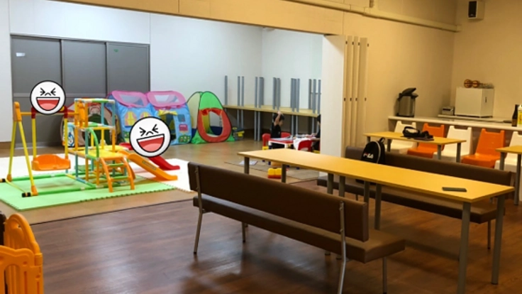 子育てに優しい飲食店、子供の安全な遊び場、親子で笑顔に