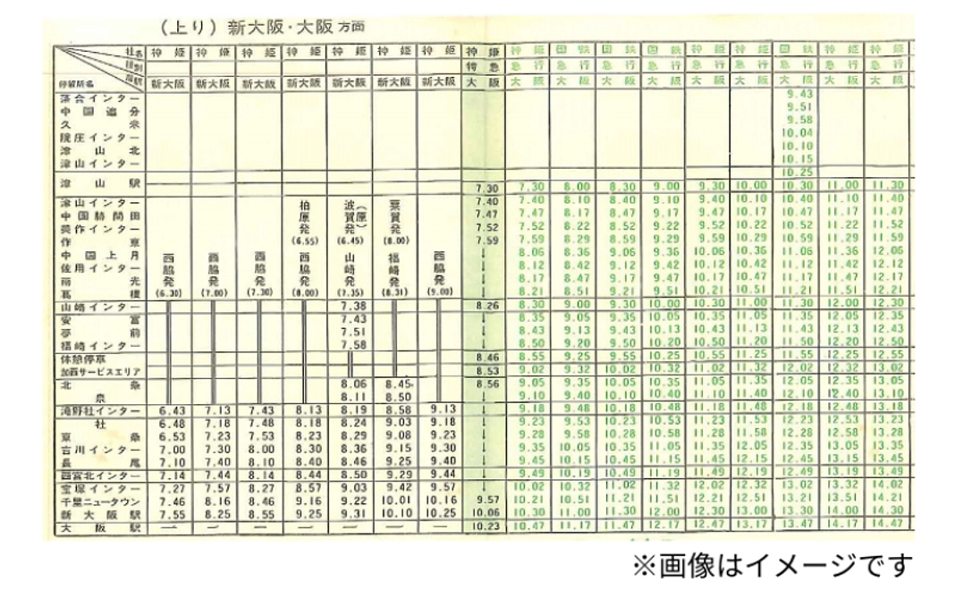 A｜【クラファン限定】中国ハイウェイバスのクリアファイル（時刻表デザイン）