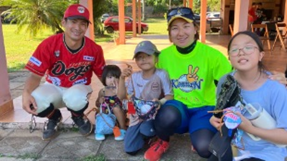 野球クリニックinパラグアイ🇵🇾