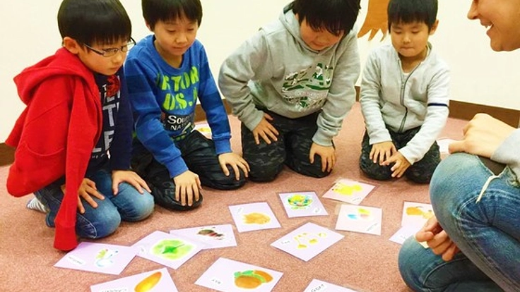 自然な英語を遊びや歌から！学習カードphonics to go!を作りたい