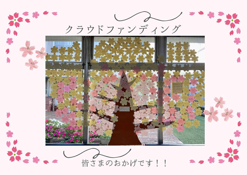 寄附の募集が終了しました！皆さま、温かいご支援ありがとうございました！