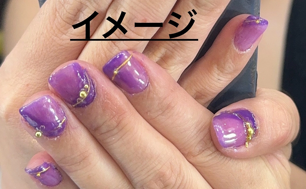 感謝カード＆ネイル地プ3種類