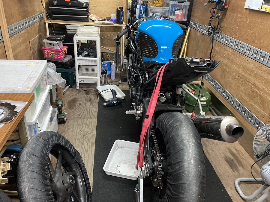 2024シーズンのマシンに火が入りました！