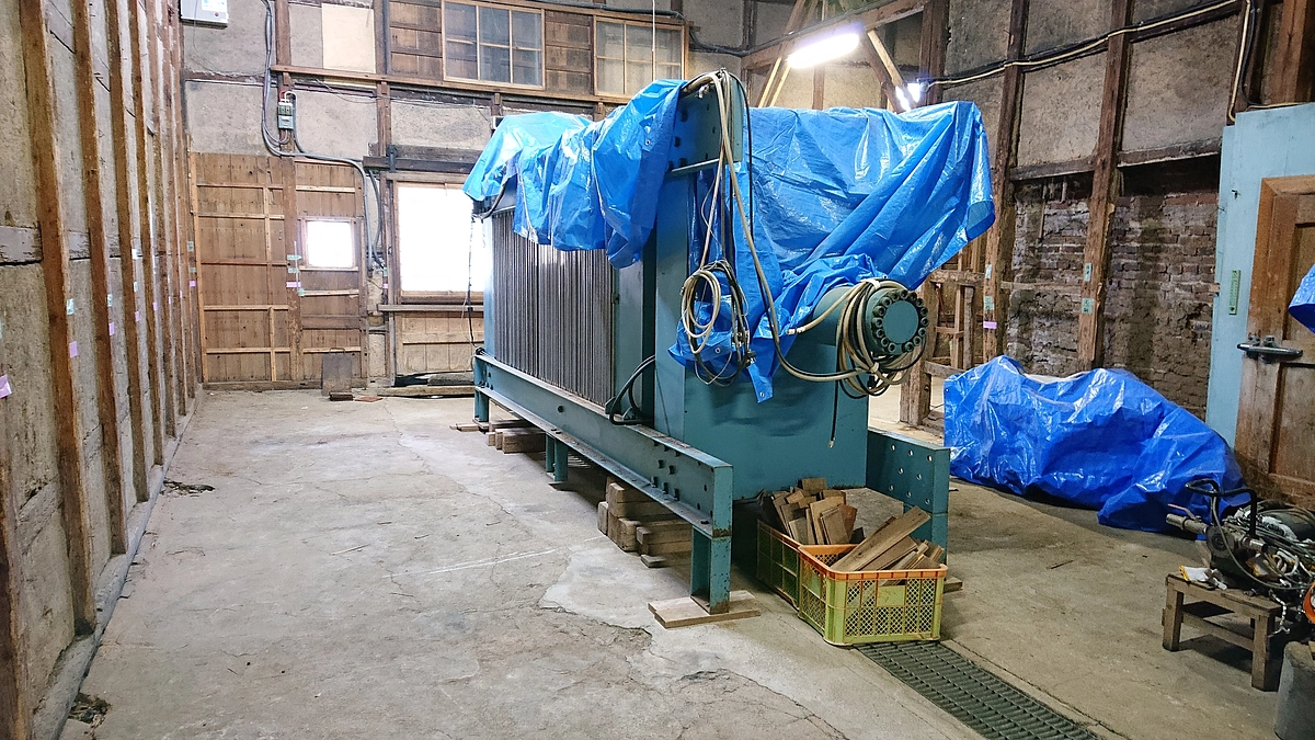 仕込蔵の修復工事スタートです！