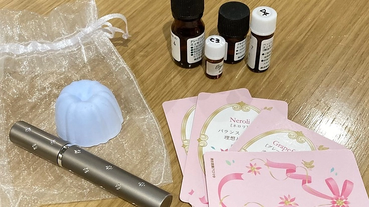 アロマを使ったカウンセリング