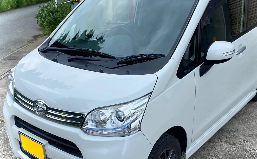 コーティング施工致します。