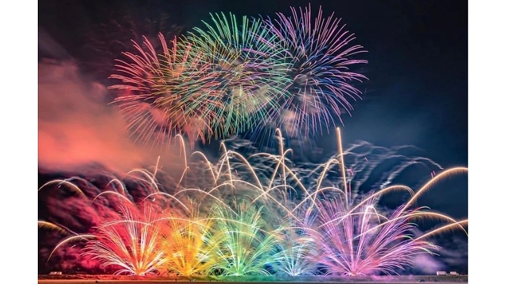 想いをつたえよう！日野川大花火2023 3枚目