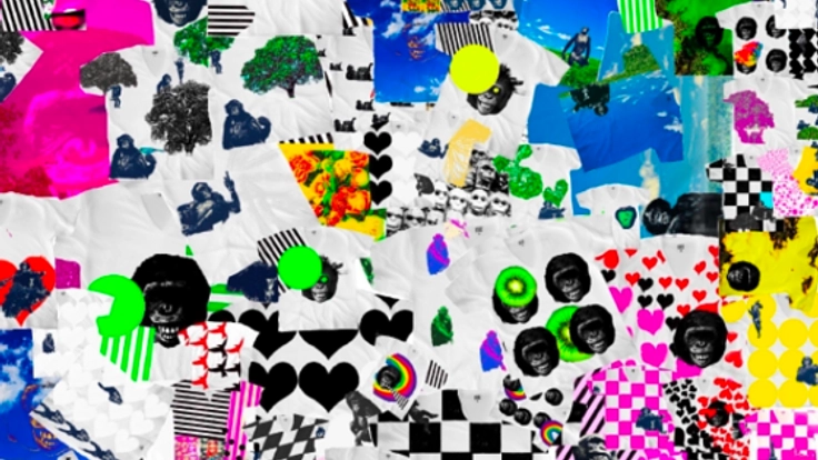 美術を身近なものに。絵画から抜け出した現代アートTシャツを!