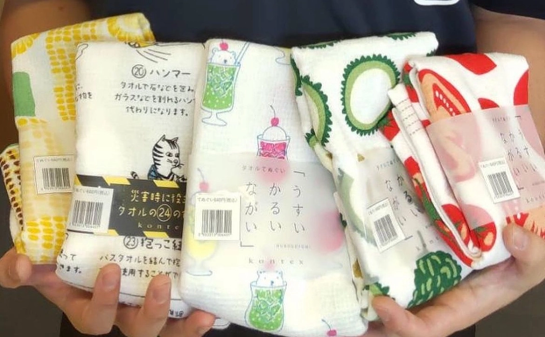 手ぬぐい（薄い・軽い・長い）