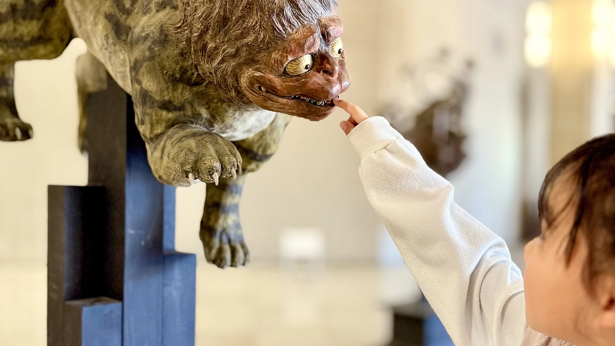 「触れる」との関わり：妖怪彫刻家 武本大志先生