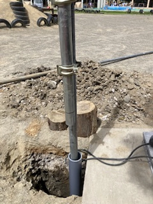 地下を確認してみました