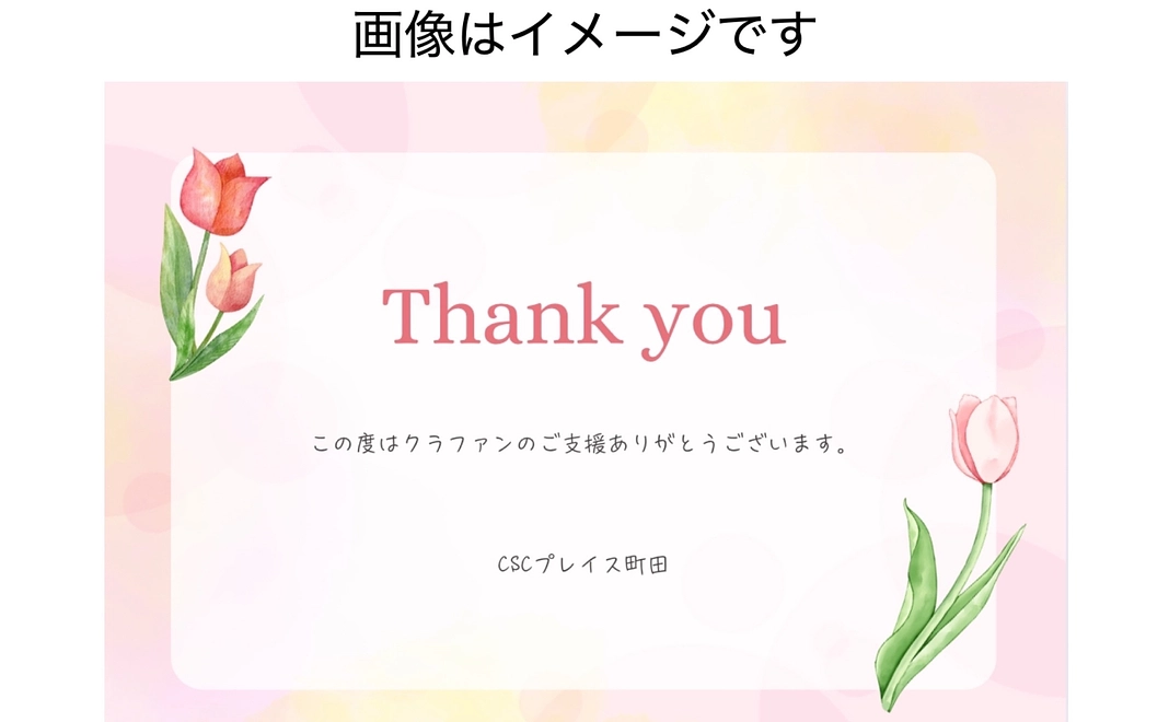 気軽に応援コース（リターン不要な人用）1