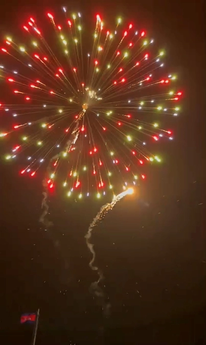 昨年の花火の様子です！！