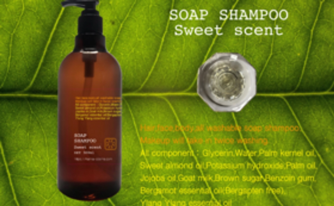 「全身せっけんシャンプー・スウィートセント 500ml」 日本製 通常4,320円税込より消費税8%分割引となります