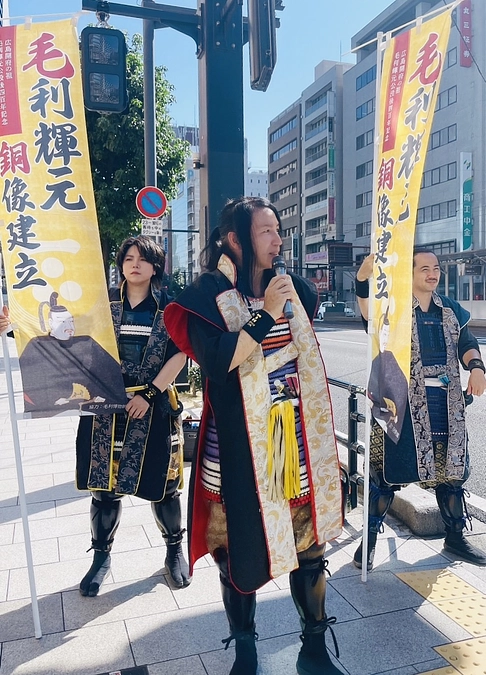 街頭活動をしました！