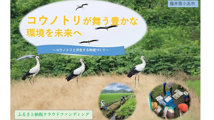 コウノトリが舞う豊かな環境を未来へ